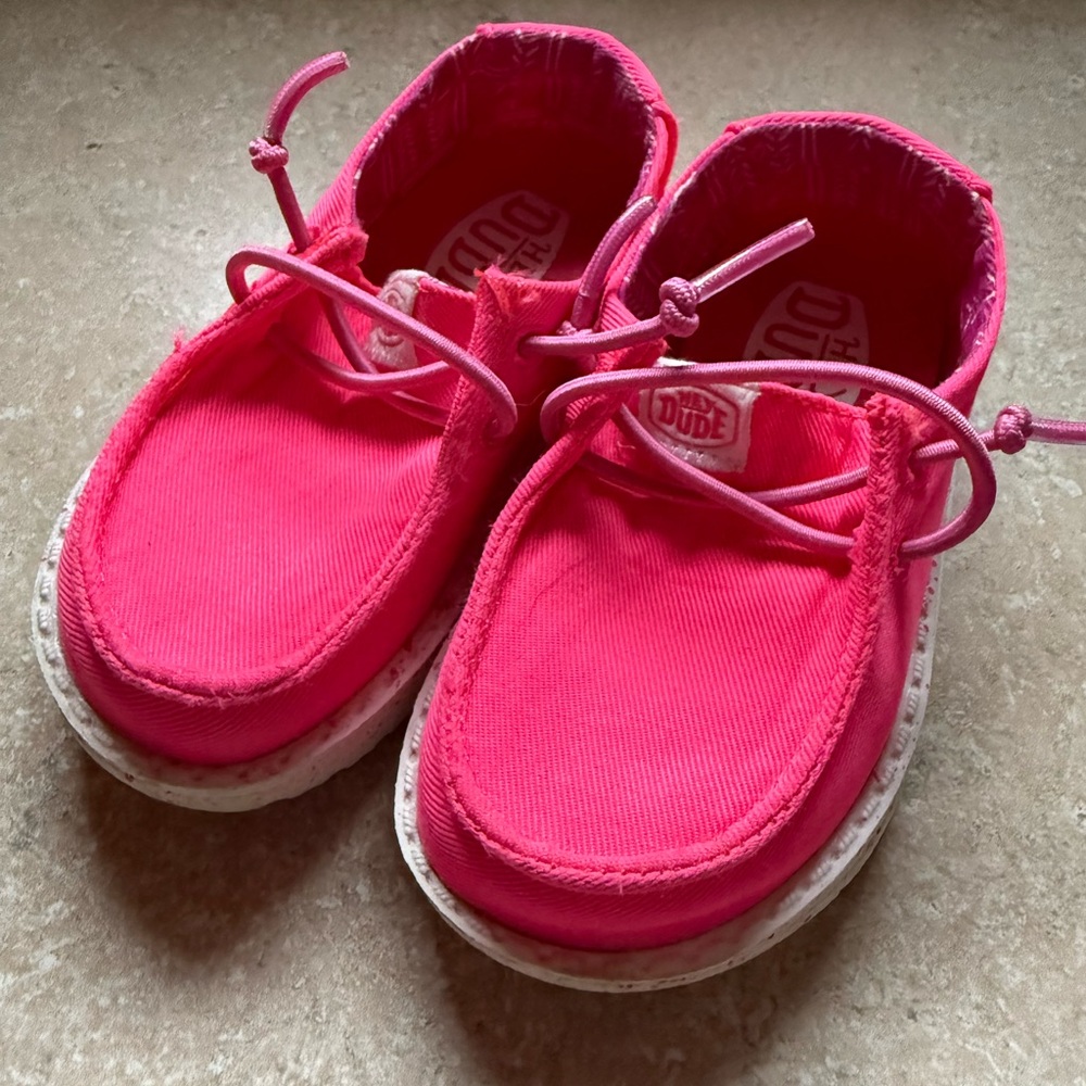 Hey Dude Kids Slip On - Toddler - Vibrant Pink